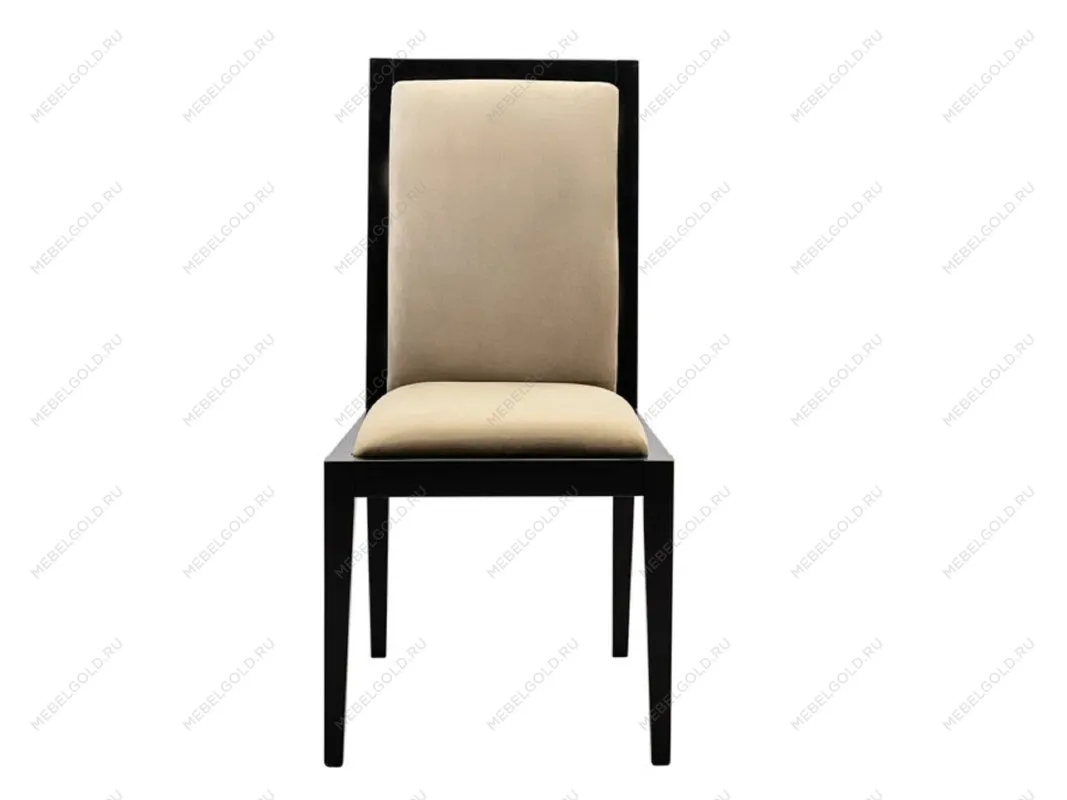 Стул KOKSPUR (Черный - 3 Велюр Бежевый) | изображение 1