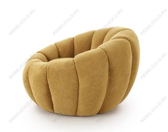 Кресло HALMAR GASPAR 2 горчичный | изображение 3