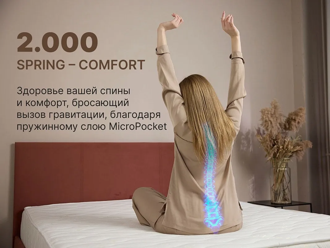 Матрас Микро Медиум 160х200 | изображение 4