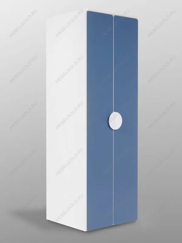 Шкаф Пикси распашной, с двумя дверьми и полкой 60x57x180, озорной василек | изображение 8