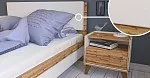 Двуспальная кровать Сканди МН-036-20 | изображение 1