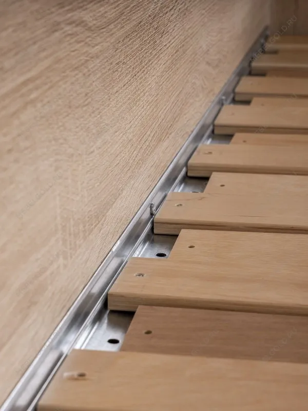 Кровать раздвижная Сириус, с ящиками, 80х200/160х200 см, бежевая, дуб сонома | изображение 15