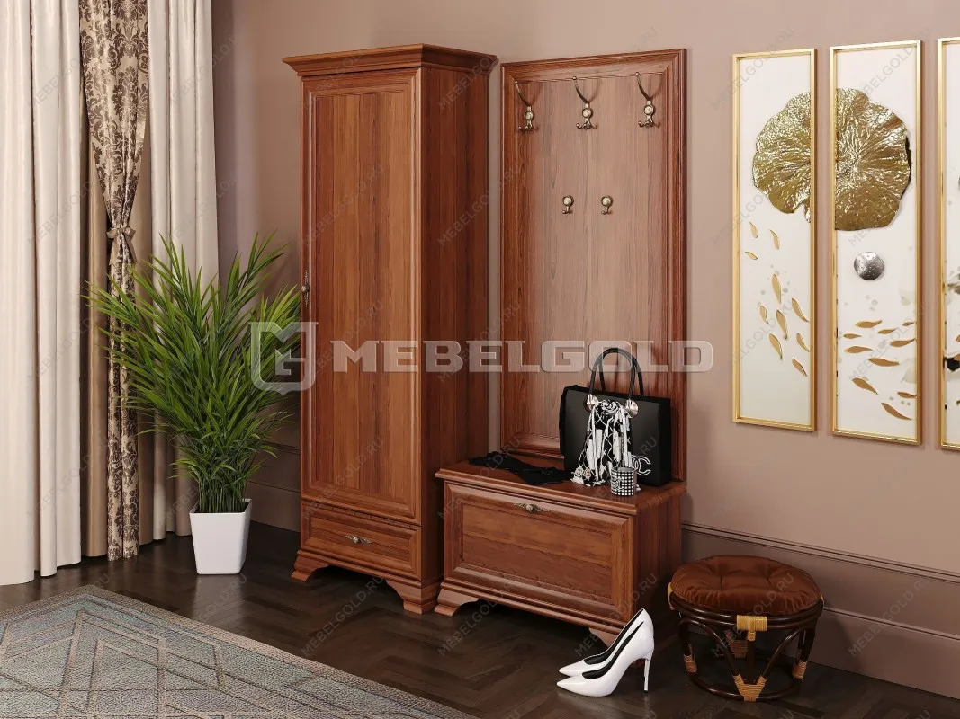 Шкаф Кентаки REG1D1S каштан - Выставка Балашиха | изображение 2