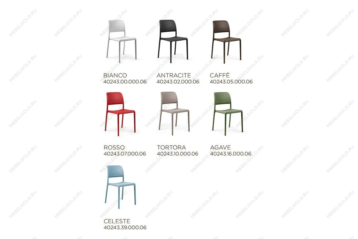 Стул Bora Bistrot, белый | изображение 6