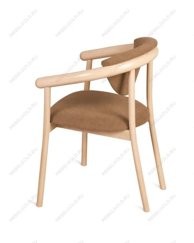 Кресло венское Виенна (беленый дуб/коричневый М08) | изображение 2