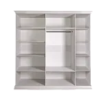 Шкаф 5-и дв. для платья и белья (без зеркала) Амели дуб АМШ2/5 | изображение 1