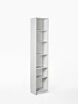 Стеллаж Варма, 6 полок, 38х198х28 см, белый | изображение 7