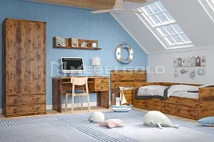 Кровать Индиана JLOZ1S/90 дуб саттер