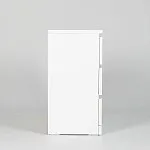 Комод Варма, 3 ящика, 80х78х40 см, эмаль белая | изображение 10