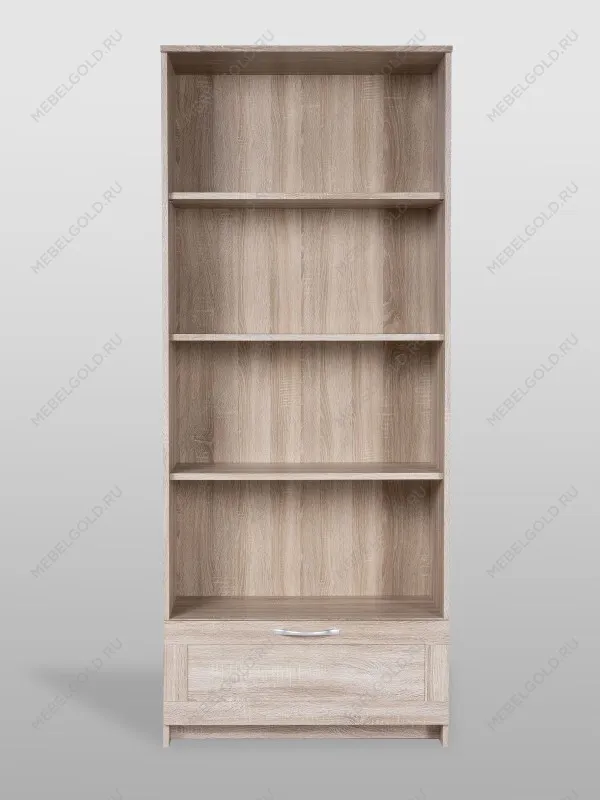 Стеллаж Сириус, 1 ящик, 78х35х190 см, дуб сонома | изображение 12