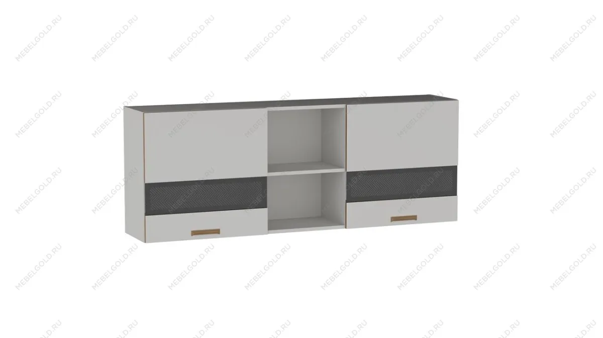 Шкаф ШСТ-160 NEW, Смарт (1600*316*600) Серый, 22620