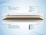 Наматрасник Латекс 3 см + Кокос 3 см 80х190 | изображение 1