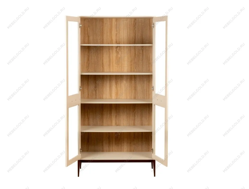 Витрина 2 дверная MARANTA (Кремовый) | изображение 2