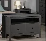 САГА тумба 2 ящика серая | изображение 6