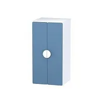 ПИКСИ шкаф распашной с 2 дверьми и полкой 60х57х123, озорной василек