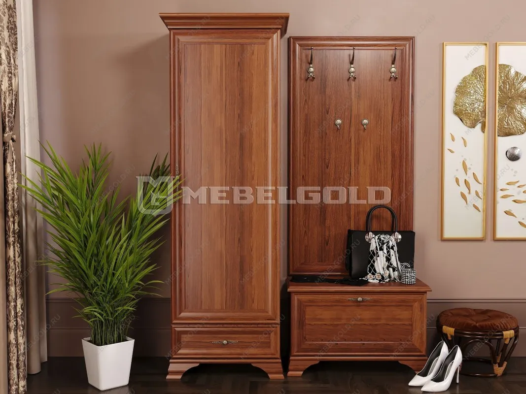 Шкаф Кентаки REG1D1S каштан - Выставка Балашиха | изображение 1