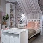 Кровать односпальная Сага, 90х200 см, белая | изображение 1