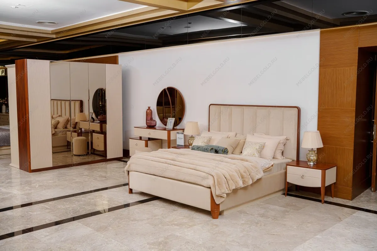 Шкаф Жаклин 5-дверный бежевый | изображение 25