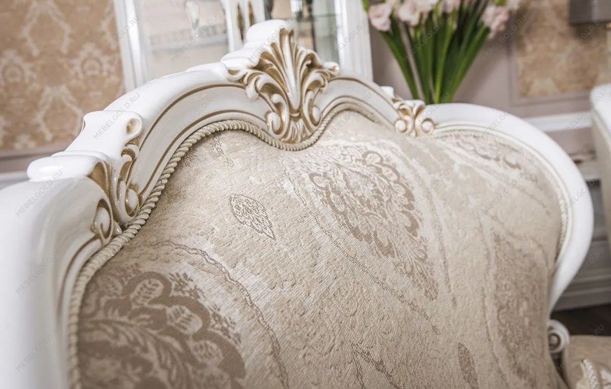 Кресло Натали белый глянец | изображение 6