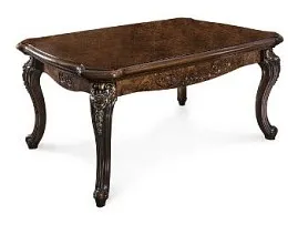 Столик прямоугольный Джоконда корень дуба глянец