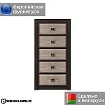 Комод Коен KOM5S Венге/Штрокс (NEW) | изображение 1