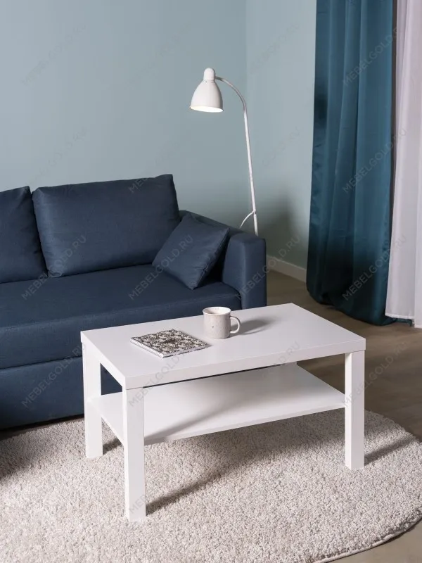 Стол журнальный Энкель, 82x50x45 см, белый | изображение 4