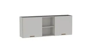 Шкаф ШГ-160, Смарт (1600*316*600) Серый, 22615