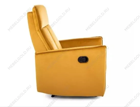 Кресло Signal NIKOS Velvet раскладное (карри) | изображение 4
