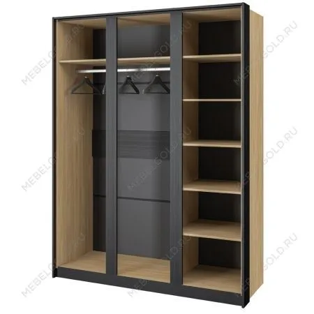 Шкаф для одежды Стенли МН-037-03 | изображение 1