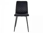 Стул кухонный Signal DAREN Velvet Bluvel 19 (черный/черный) | изображение 1