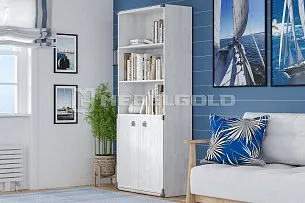 Стеллаж Индиана JREG2DO сосна каньон