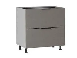 Стол с ящиками СЯ-2-80, Ватель (800*523*820) Экокожа Мокко, 23723