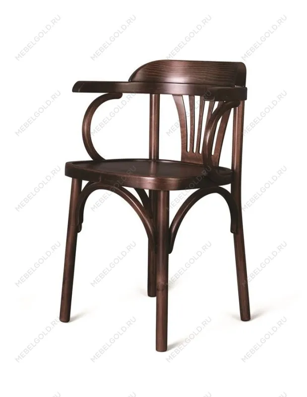 Стул Венский Михаэль твердый (темный тон)