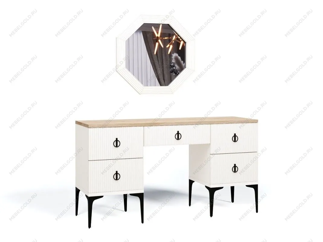 м. Марьина Роща - Туалетный столик Стелла белый