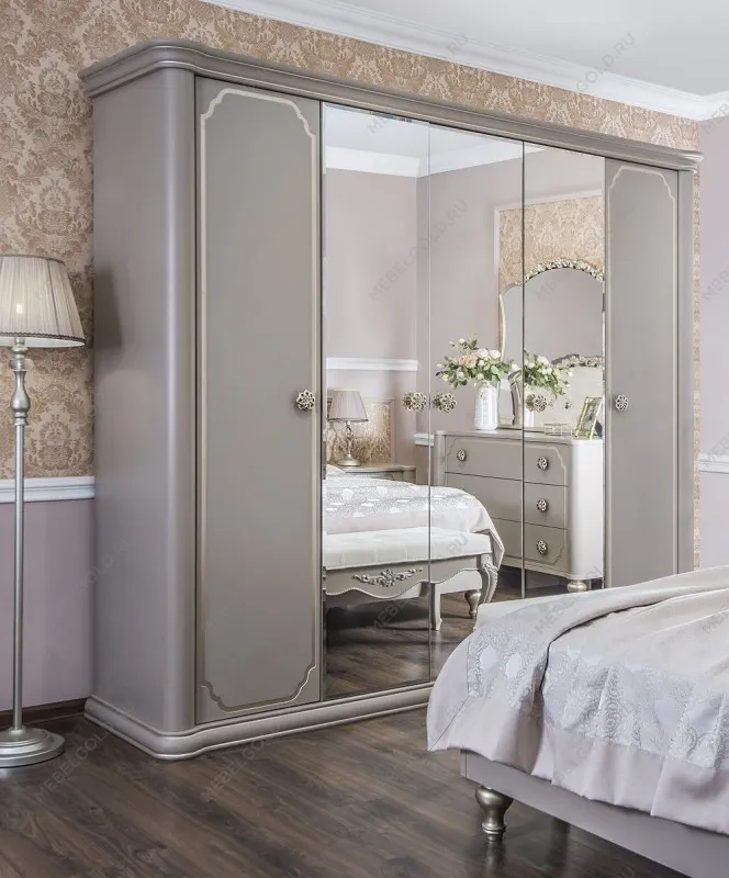 Шкаф Лали 5-дверный серый камень | изображение 2