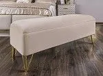 Банкетка Лара бежевый глянец | изображение 7