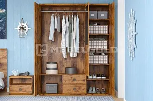 Шкаф Индиана JSZF3D2S дуб саттер