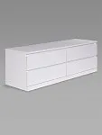 Комод Варма Прайм, 4 ящика, горизонтальный, 160х54х48 см, эмаль, белый | изображение 9