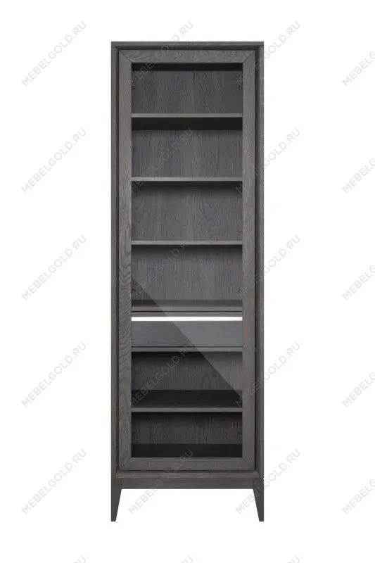 Витрина однодверная Сидней, дуб графит, правая