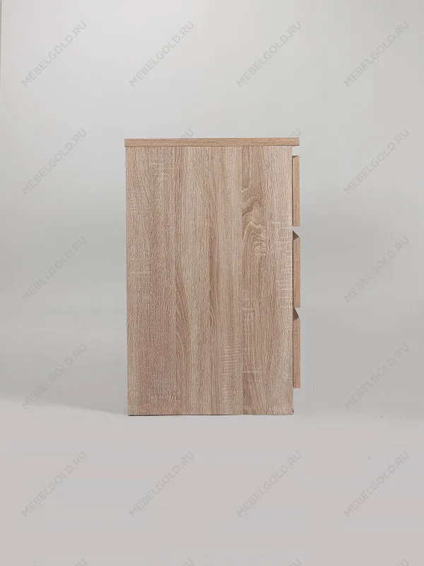 Комод Мальта, 6 ящиков, горизонтальный, с доводчиками, 160х48х76 см, дуб сонома | изображение 14