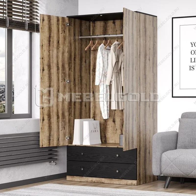 Шкаф 2-створчатый Джаггер 2DG2S | изображение 4