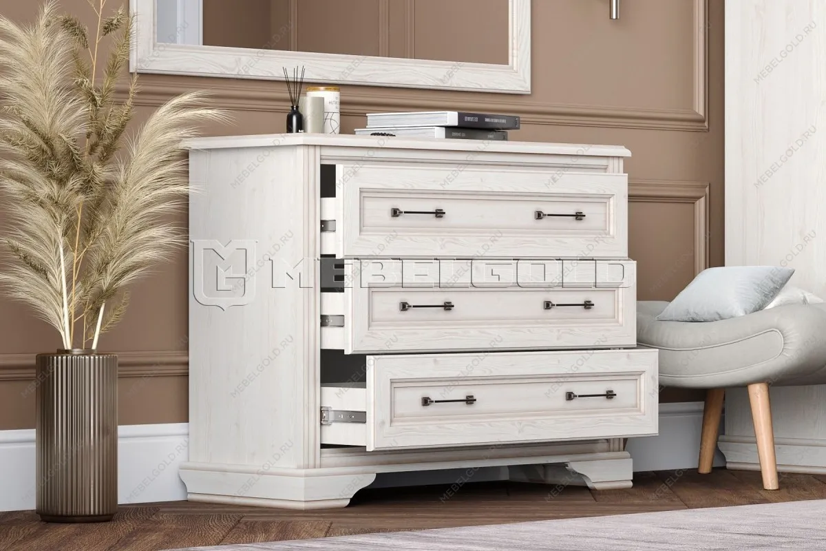 Комод Стилиус KOM3S (Лиственница сибирская) - Выставка Лобня | изображение 3