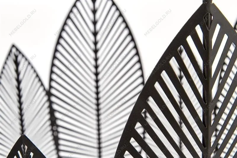 Комплект Halmar FOLLA, 2 стола журнальных (натуральный/черный) | изображение 4