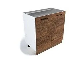 Стол С-80, Канзас (800*470*820) Шалле Мореный, 20907