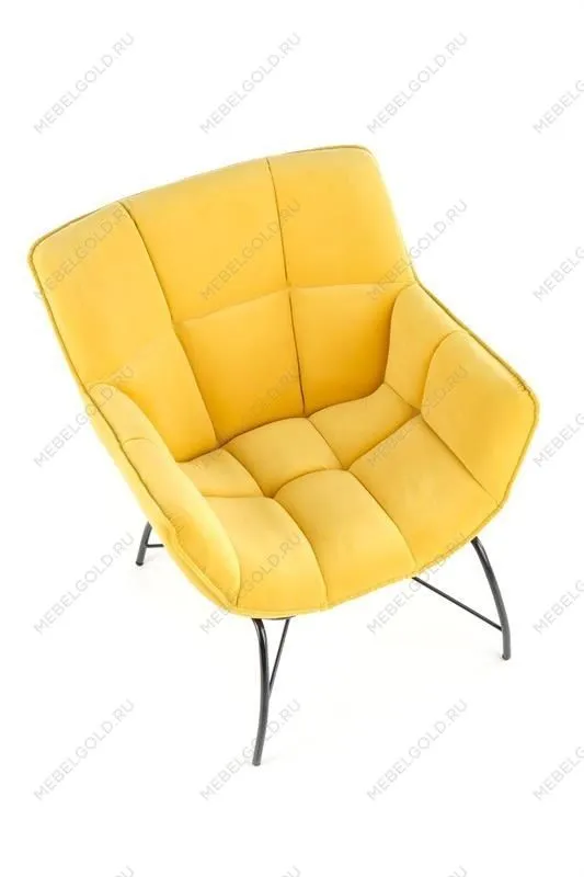 Кресло Halmar BELTON (желтый) | изображение 1