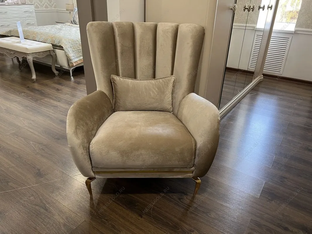 Кресло Замира бежевый | изображение 4