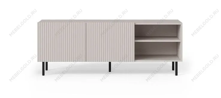 Тумба под телевизор Halmar PAXOS RTV-1 150 (кашемир/черный) | изображение 6