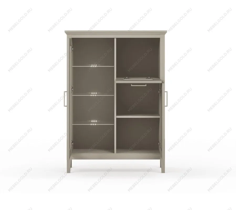 Тумба Классик KOM1W1D1B с подсветкой | изображение 1