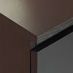 Комод Варма, 6 ящиков, горизонтальный, 160х78х40 см, шпон натурального дерева, ясень черный | изображение 4