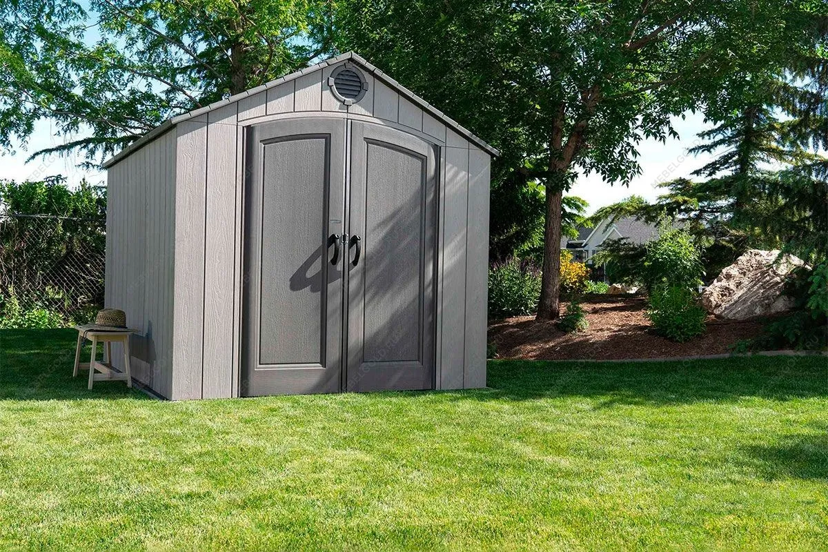 Сарай пластиковый WoodLook 8*10 NEW | изображение 19